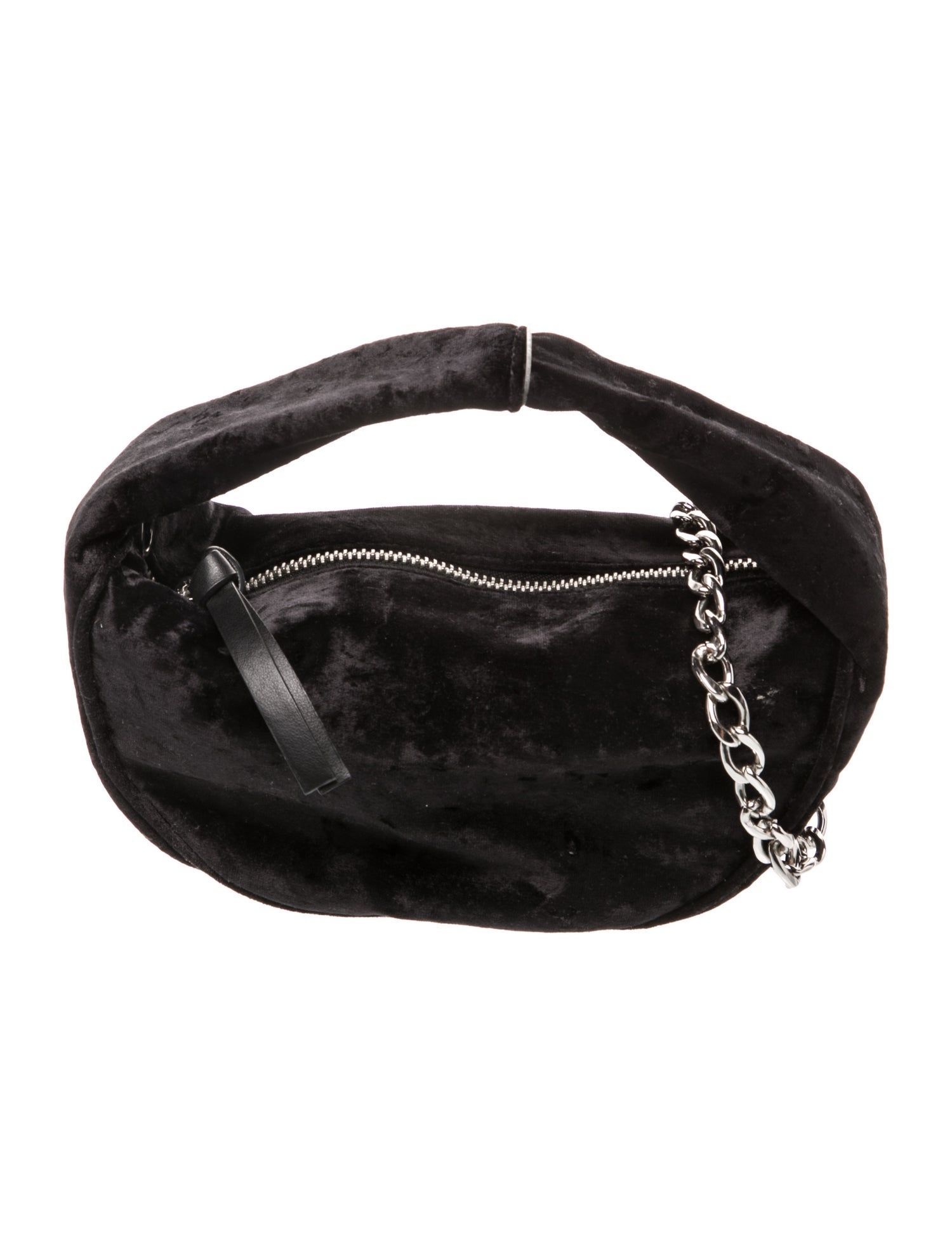 By Far Velvet Evening Bag