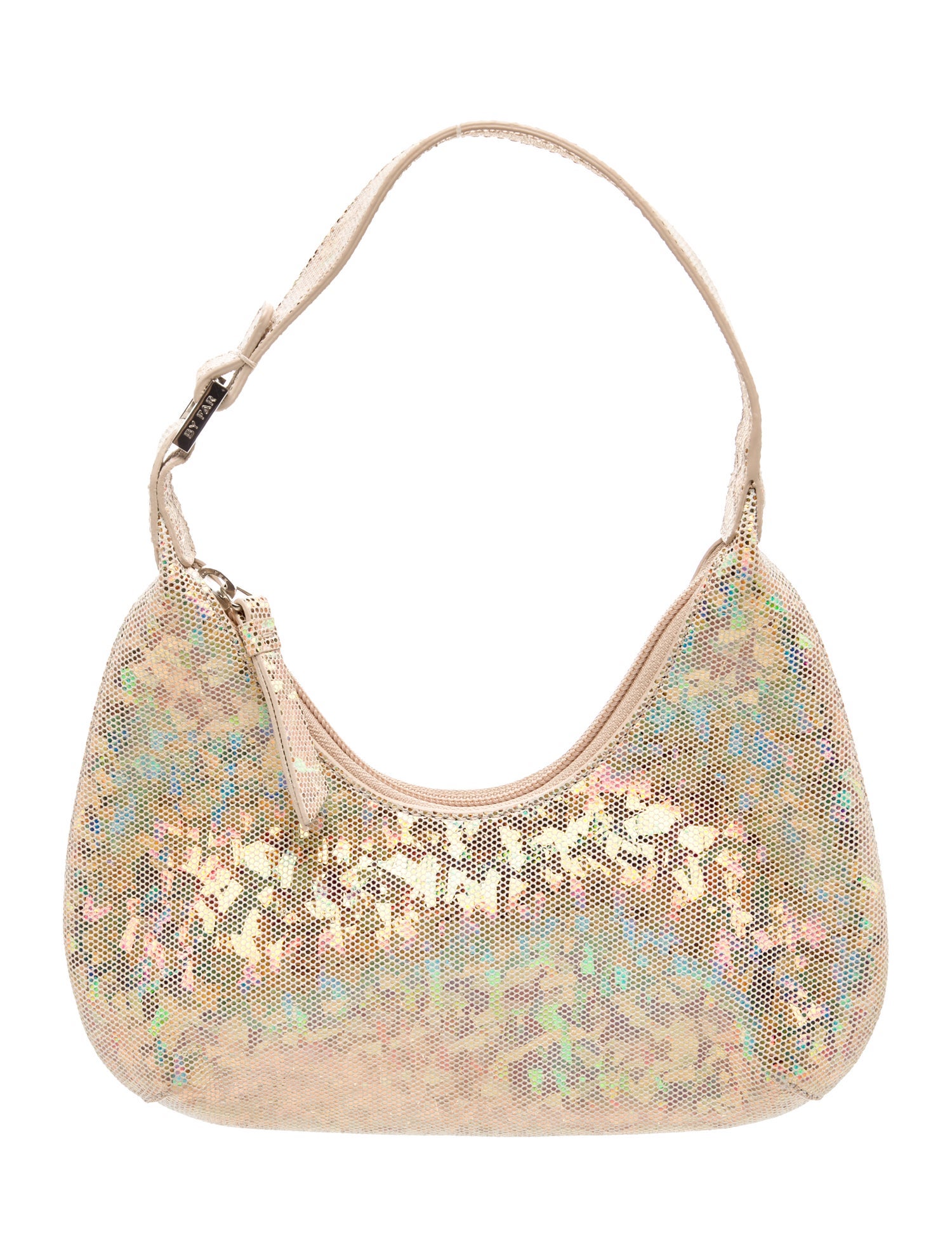 By Far Leather Top Handle Bag