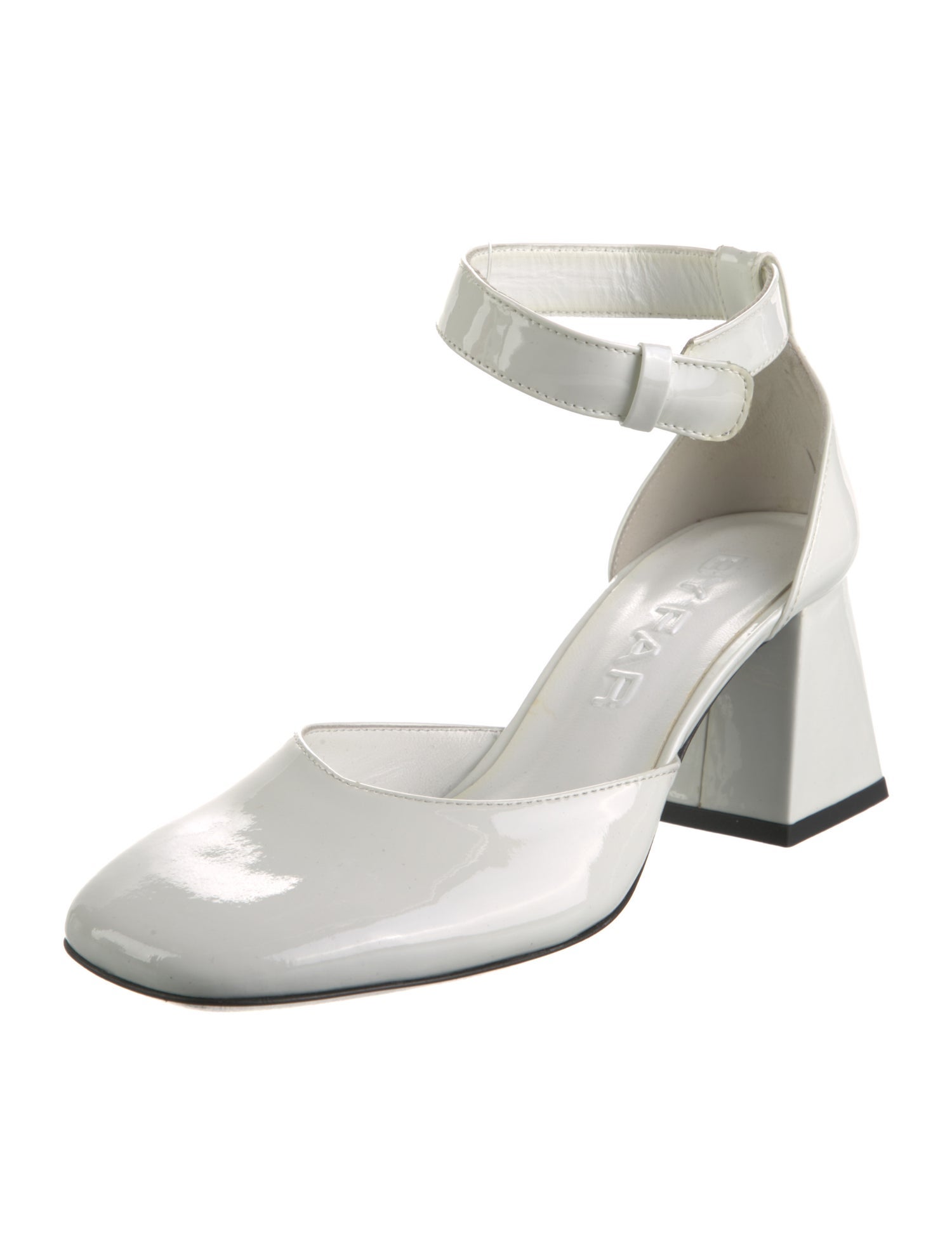 By Far Patent Leather D'Orsay Pumps