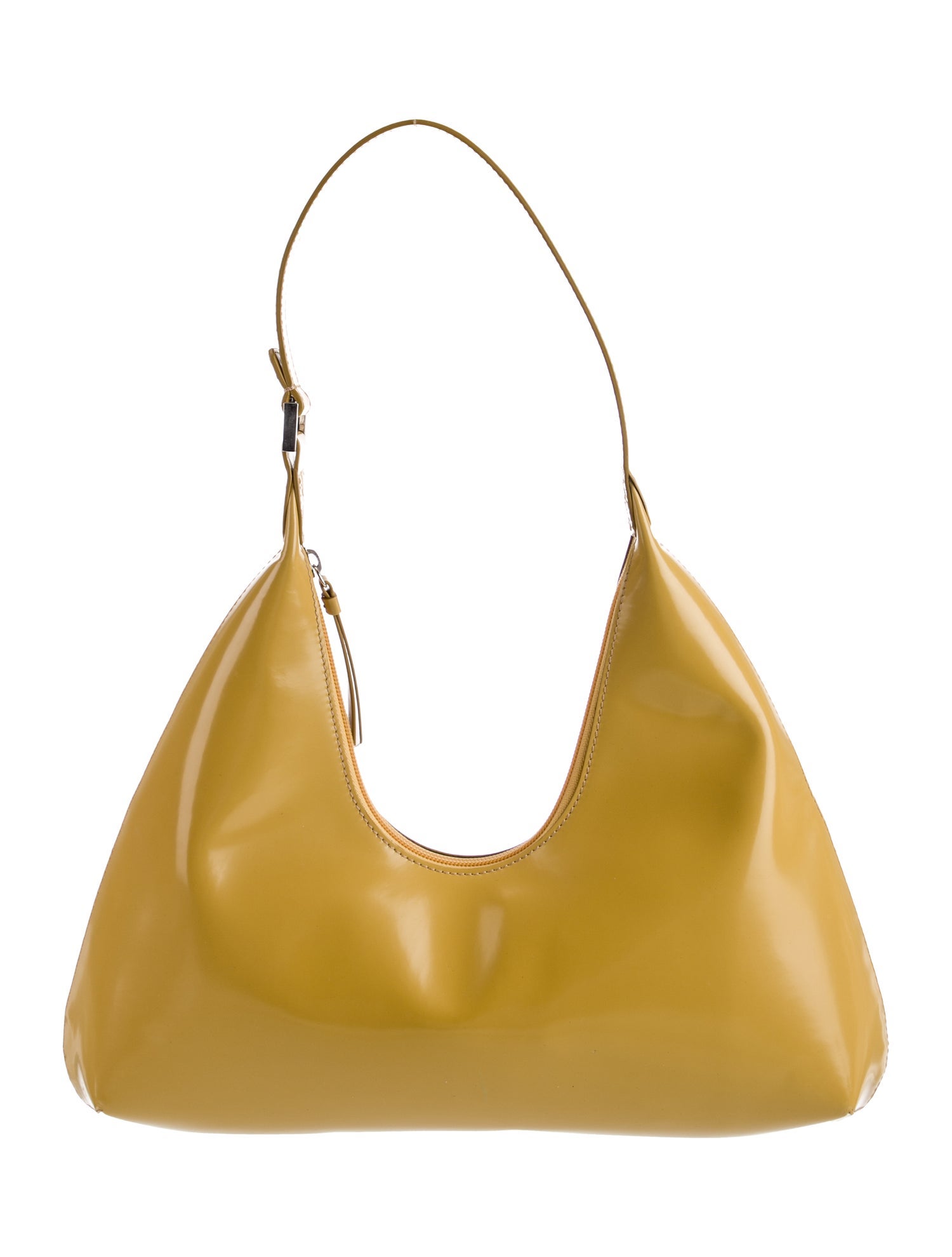 By Far Patent Leather Shoulder Bag