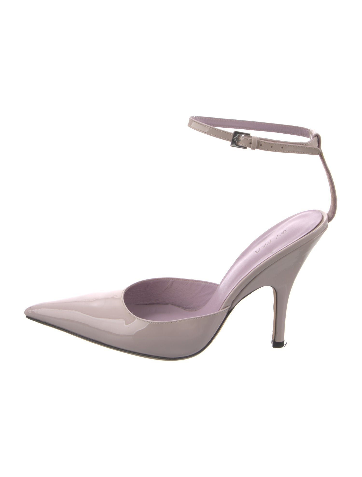 By Far Patent Leather D'Orsay Pumps