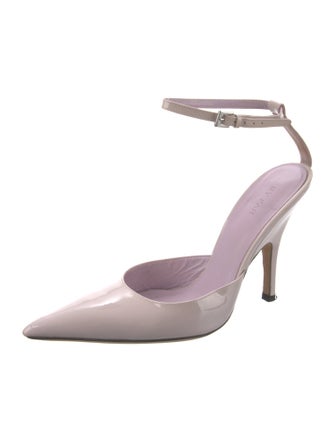 By Far Patent Leather D'Orsay Pumps