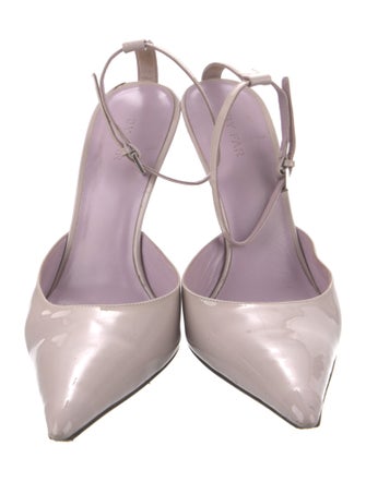 By Far Patent Leather D'Orsay Pumps