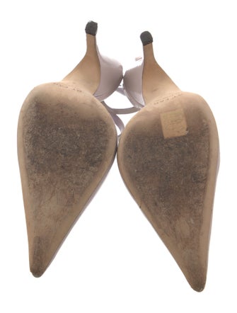 By Far Patent Leather D'Orsay Pumps