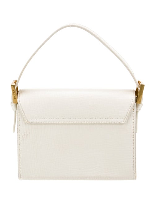 By Far Leather Top Handle Bag