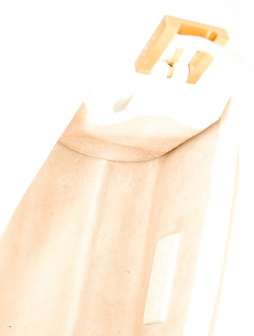 By Far Leather Top Handle Bag