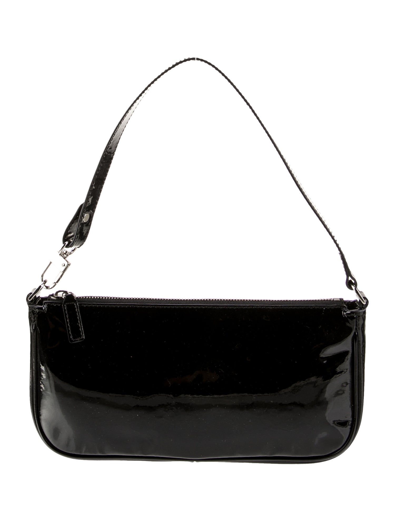 By Far Patent Leather Shoulder Bag