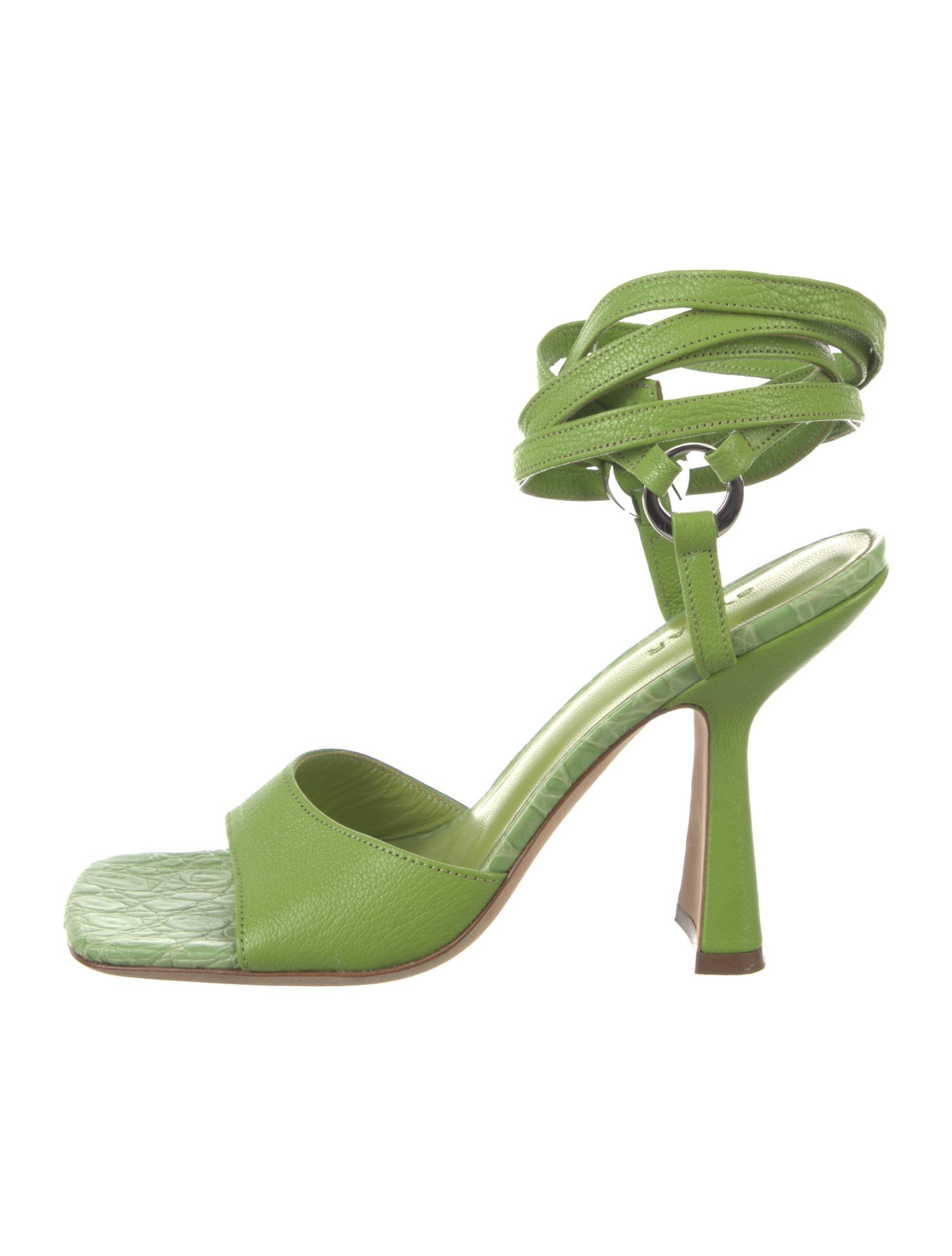 By Far Leather Sandals