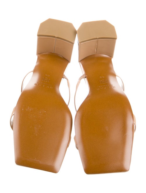 By Far Patent Leather Slides