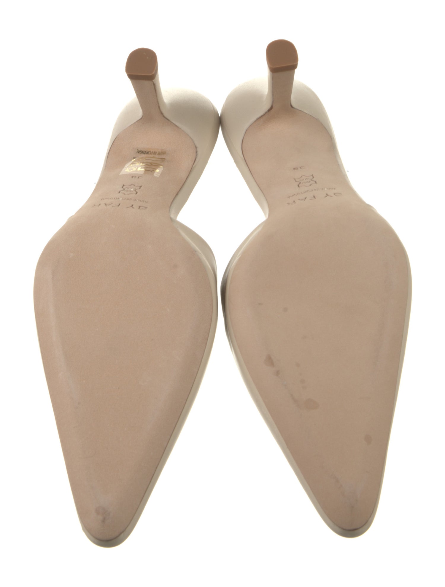 By Far Leather Mules