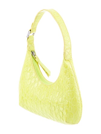 By Far Leather Top Handle Bag