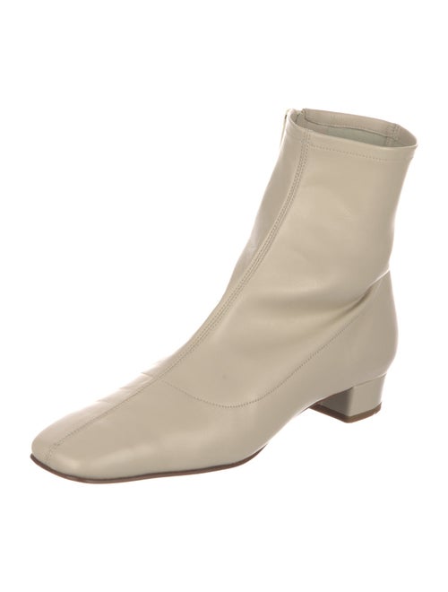 By Far Leather Sock Boots