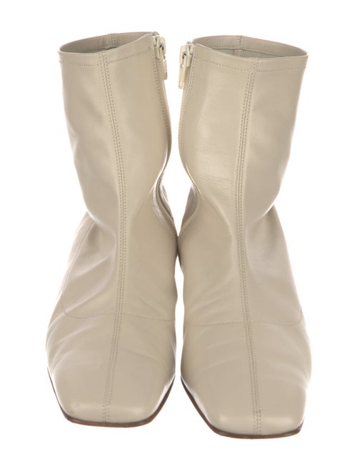 By Far Leather Sock Boots