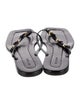 By Far Leather Slides