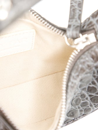 By Far Leather Top Handle Bag