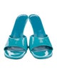 By Far Patent Leather Slides