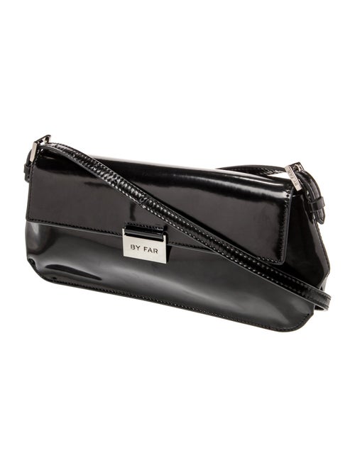 By Far Patent Leather Shoulder Bag