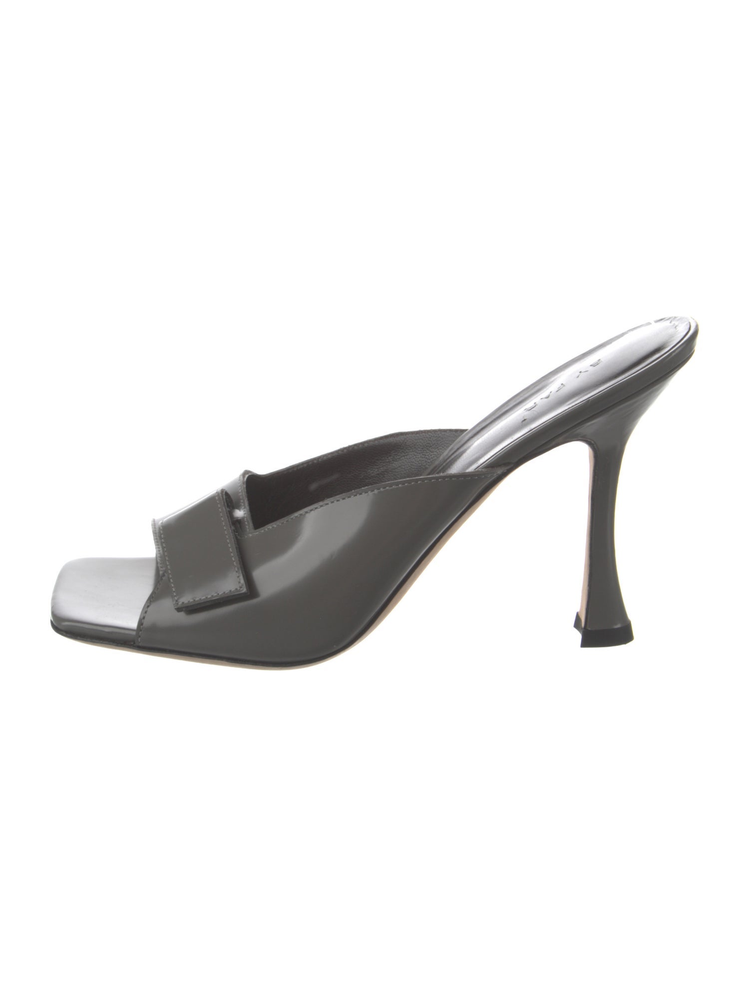 By Far Leather Mules