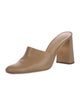 By Far Leather Mules