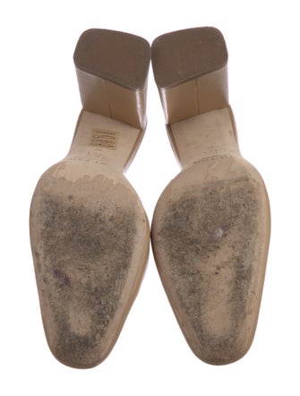 By Far Leather Mules