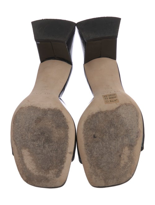 By Far Patent Leather Slides