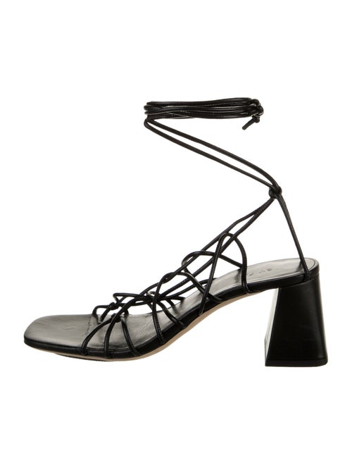 By Far Leather Gladiator Sandals