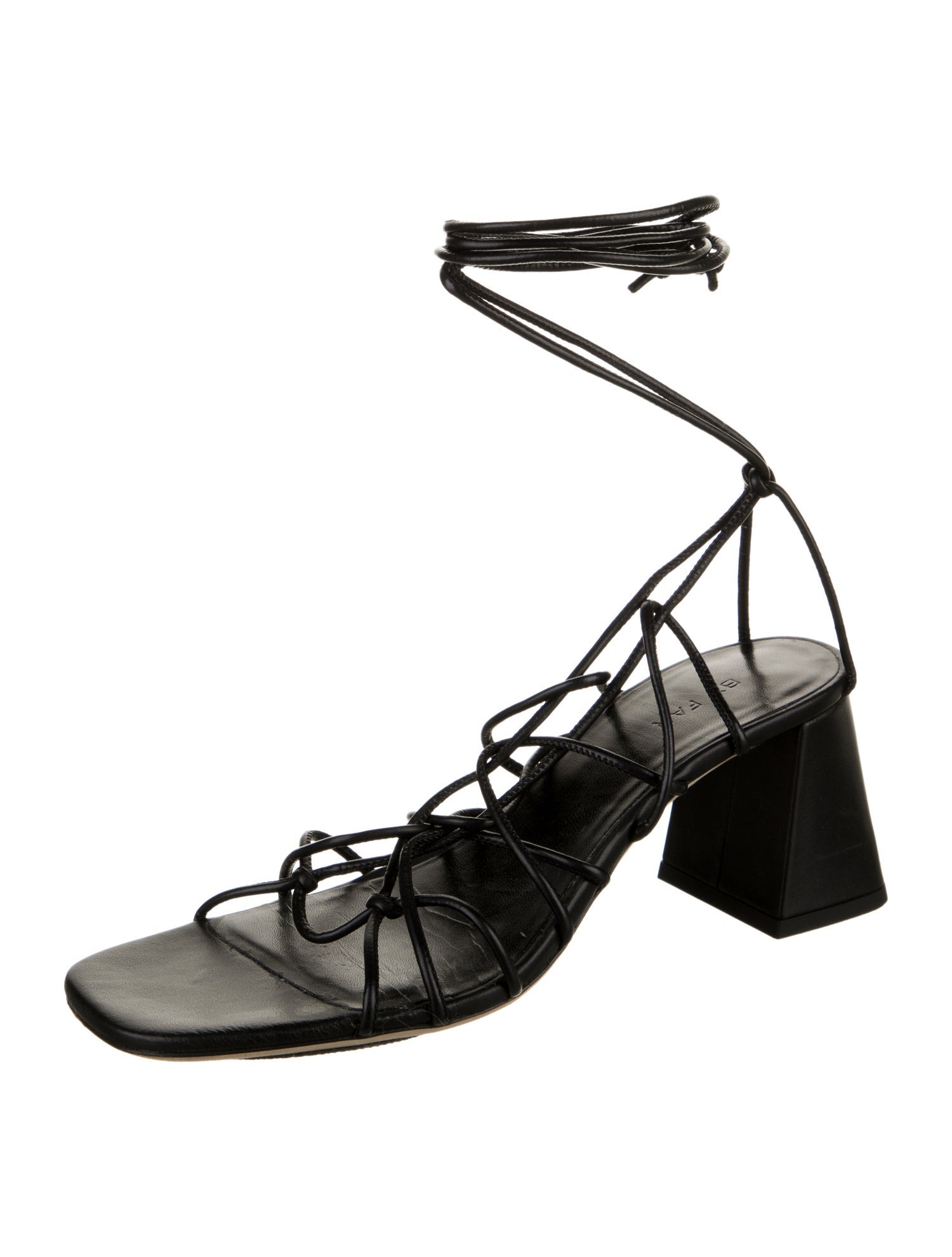 By Far Leather Gladiator Sandals