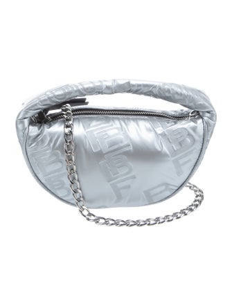 By Far Nylon Top Handle Bag