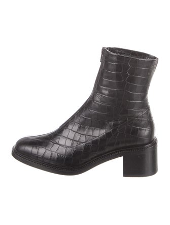 By Far Leather Sock Boots