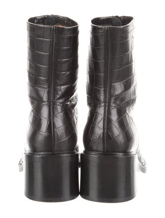 By Far Leather Sock Boots