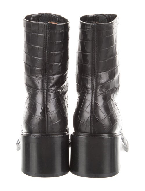 By Far Leather Sock Boots