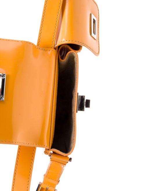 By Far Patent Leather Shoulder Bag