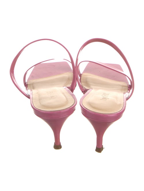 By Far Patent Leather Slides