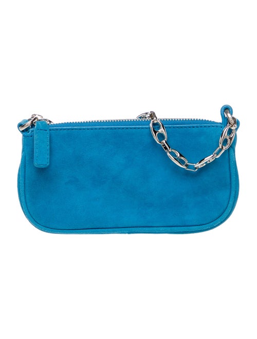 By Far Suede Top Handle Bag