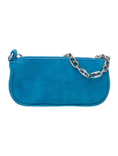 By Far Suede Top Handle Bag