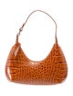 By Far Crocodile Shoulder Bag