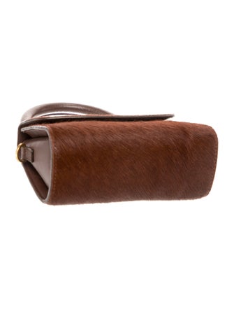 By Far Ponyhair Top Handle Bag