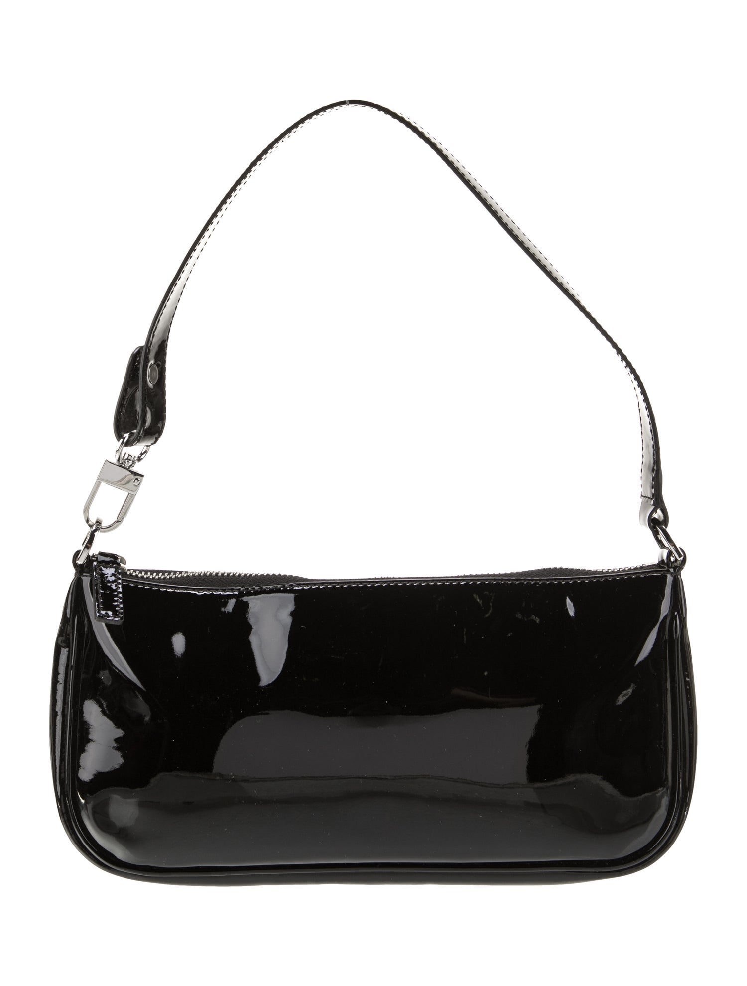 By Far Leather Top Handle Bag