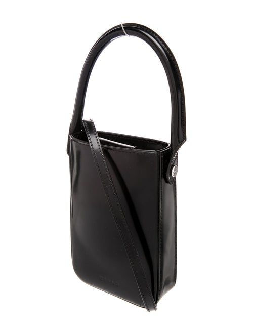 By Far Leather Bucket Bag