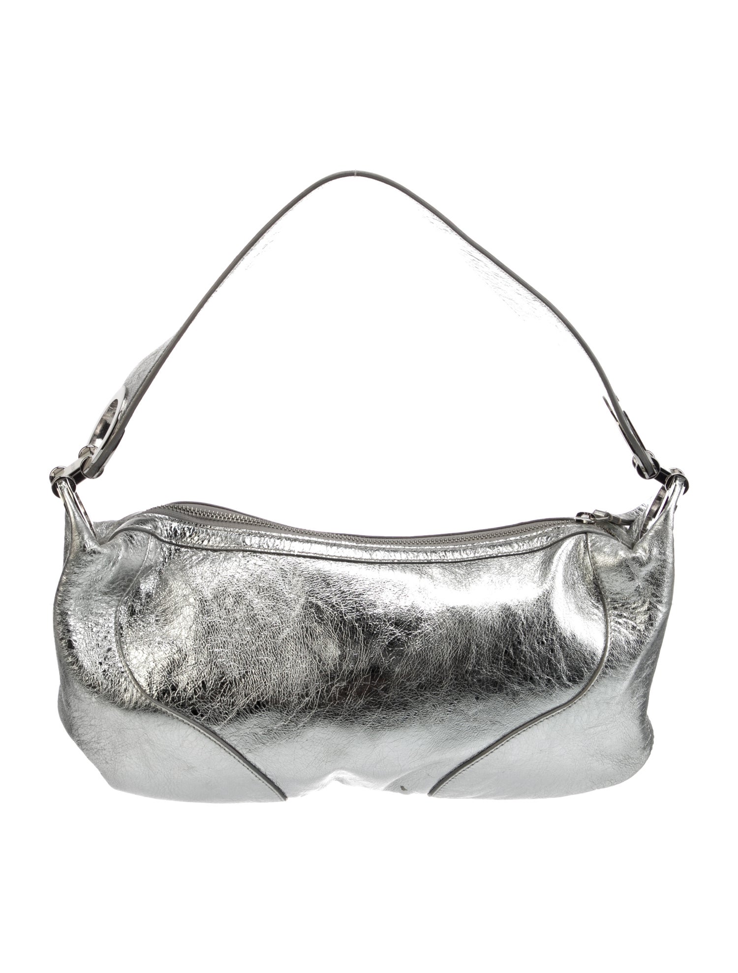 By Far Leather Shoulder Bag