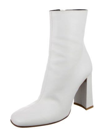 By Far Leather Sock Boots