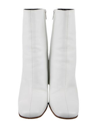 By Far Leather Sock Boots