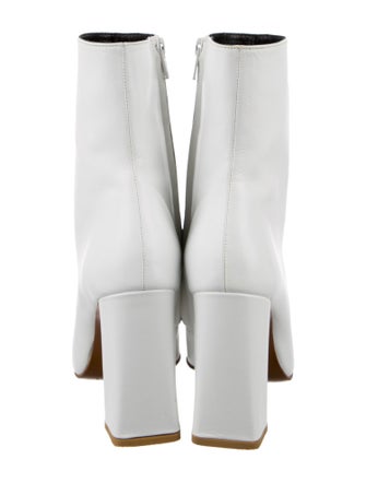 By Far Leather Sock Boots