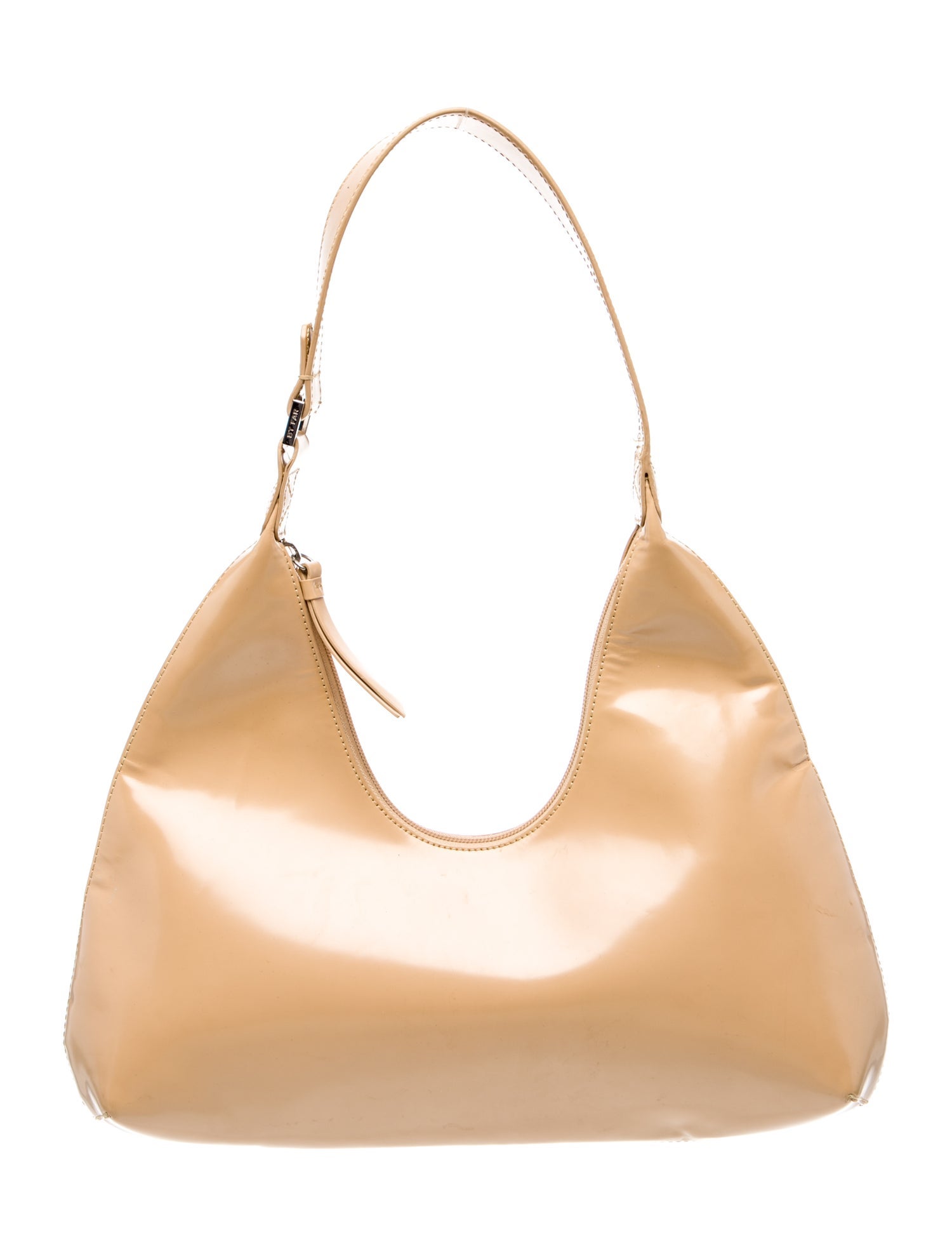 By Far Patent Leather Shoulder Bag
