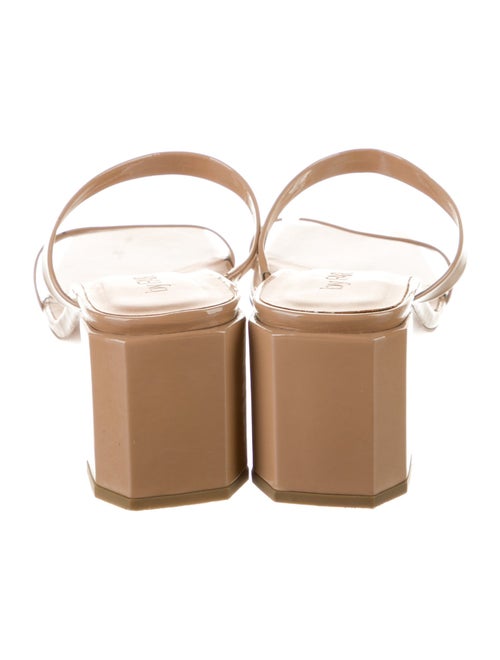 By Far Patent Leather Slides