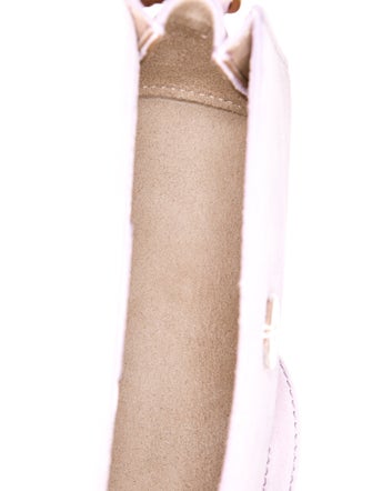 By Far Suede Top Handle Bag