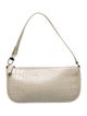 By Far Embossed Leather Shoulder Bag