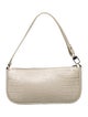By Far Embossed Leather Shoulder Bag