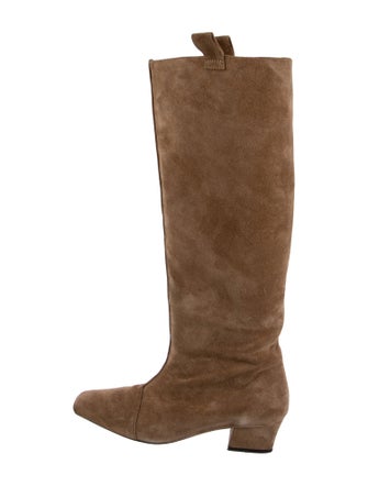 By Far Suede Riding Boots