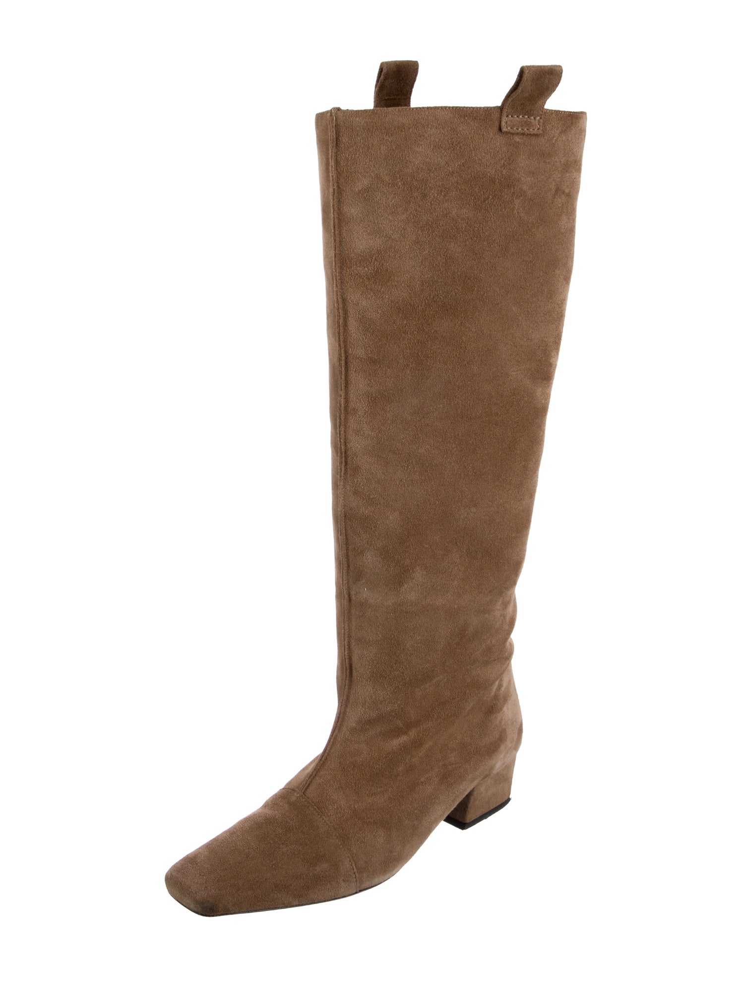 By Far Suede Riding Boots